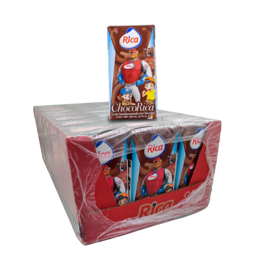 LECHE CHOCO RICA  24/ 200ML