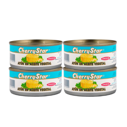 ATUN CHERRY STAR BLANCO SOLIDO 48/6OZ
