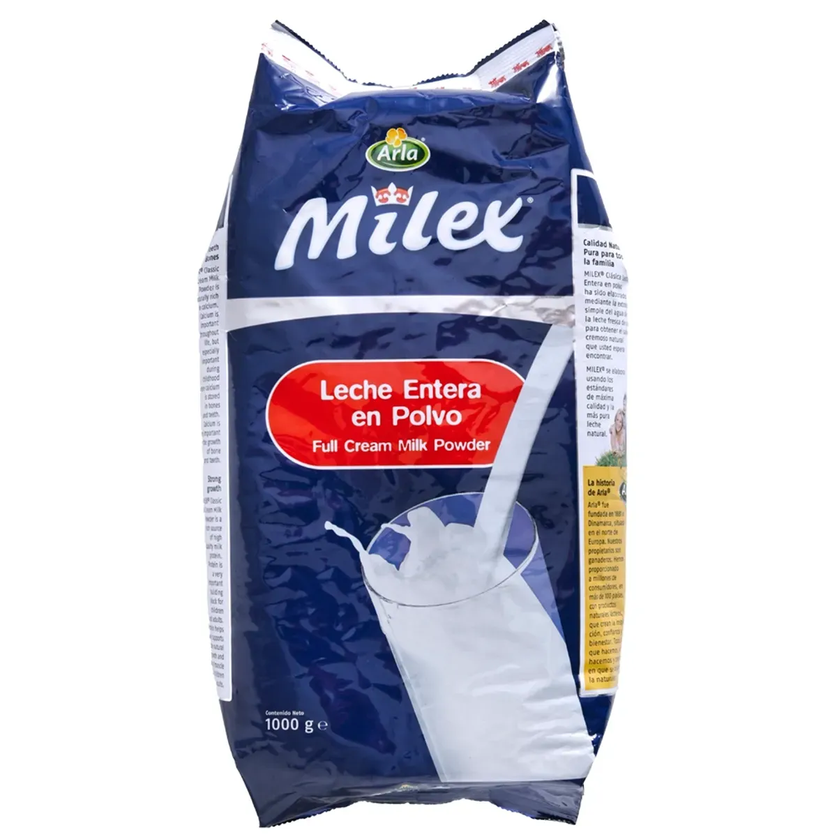 Leche Polvo Clasica Funda Milex 1000 Gr