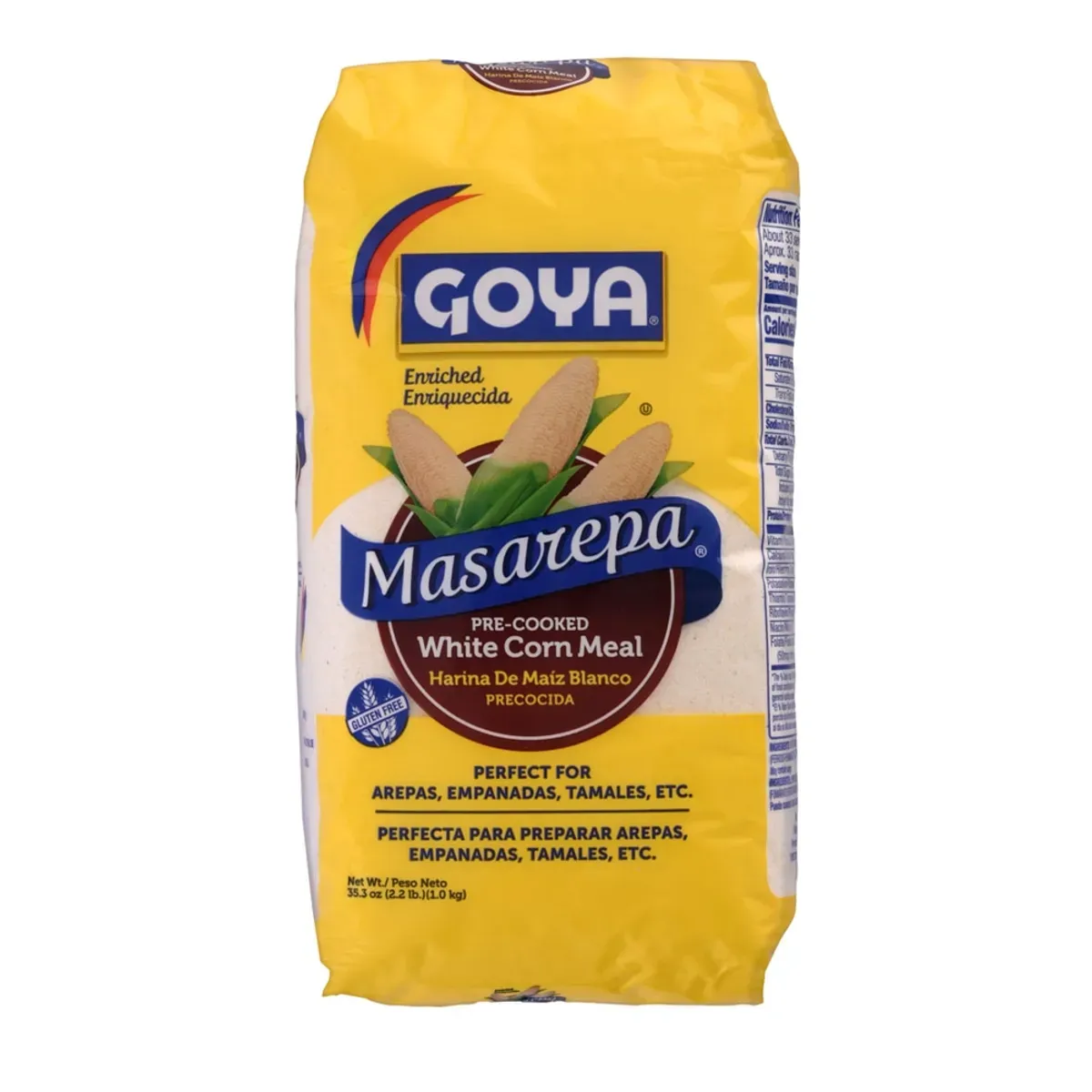 Harina Maiz Blan Goya Masarepa 35.3 Oz