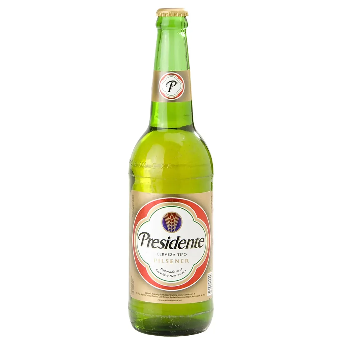 Cerveza Presidente Regular 22 oz